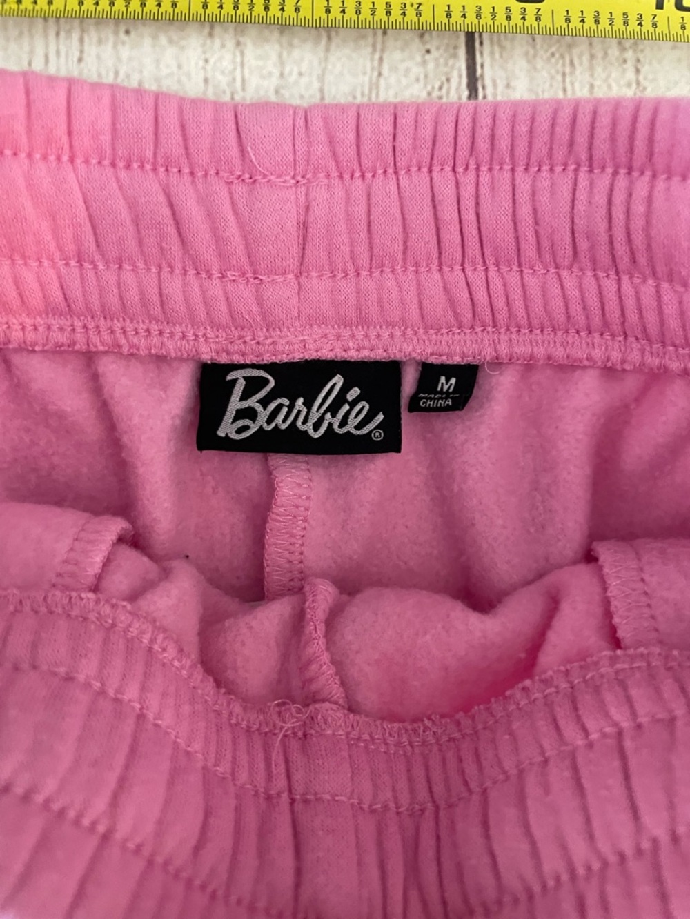 BARBIE Pink Women’s Sweatshirt and Joggers Pants Set 💖🌸💝😎 Size Medium - Picture 13 of 15